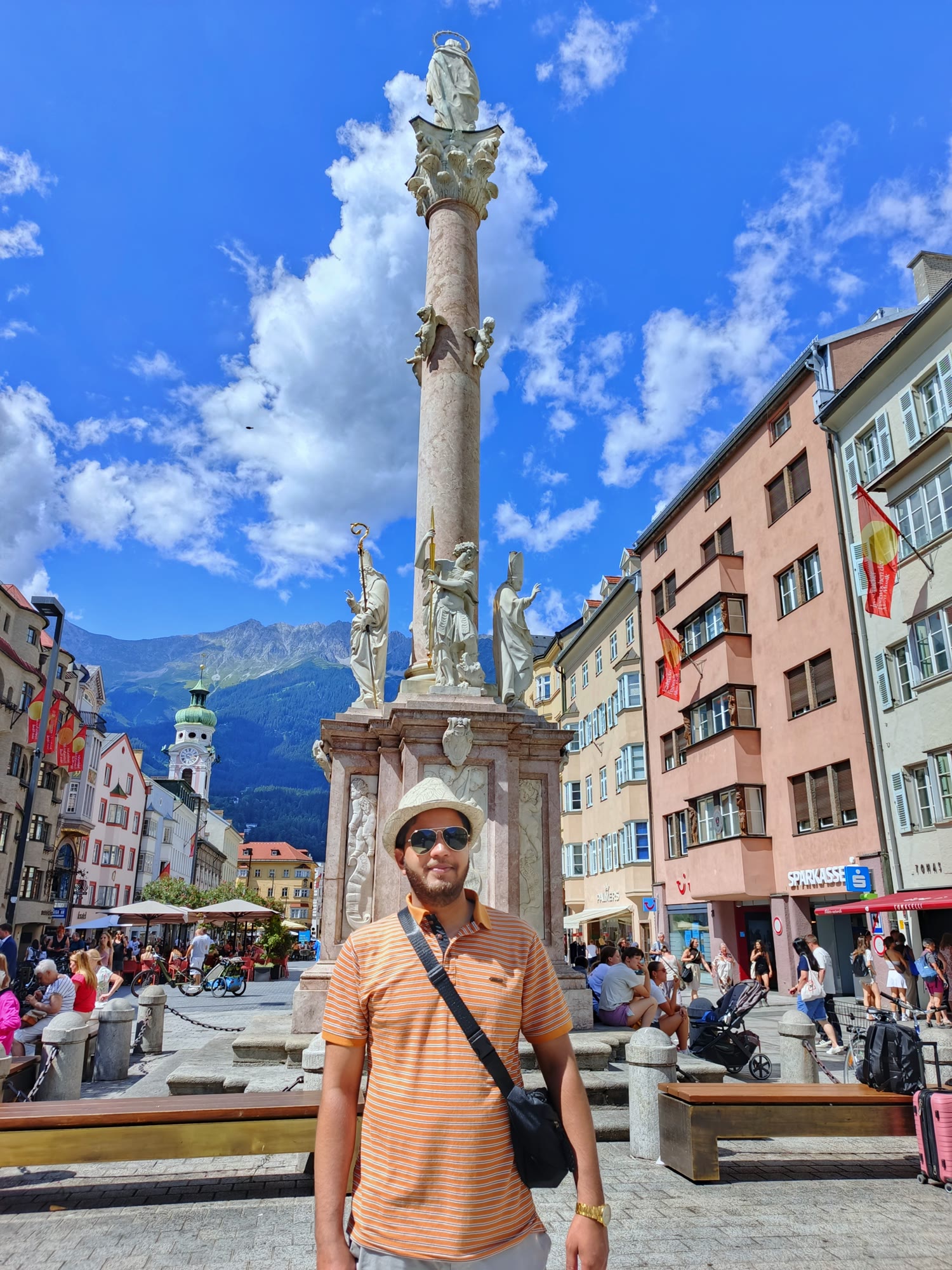 The Annasäule column — Innsbruck, Austria