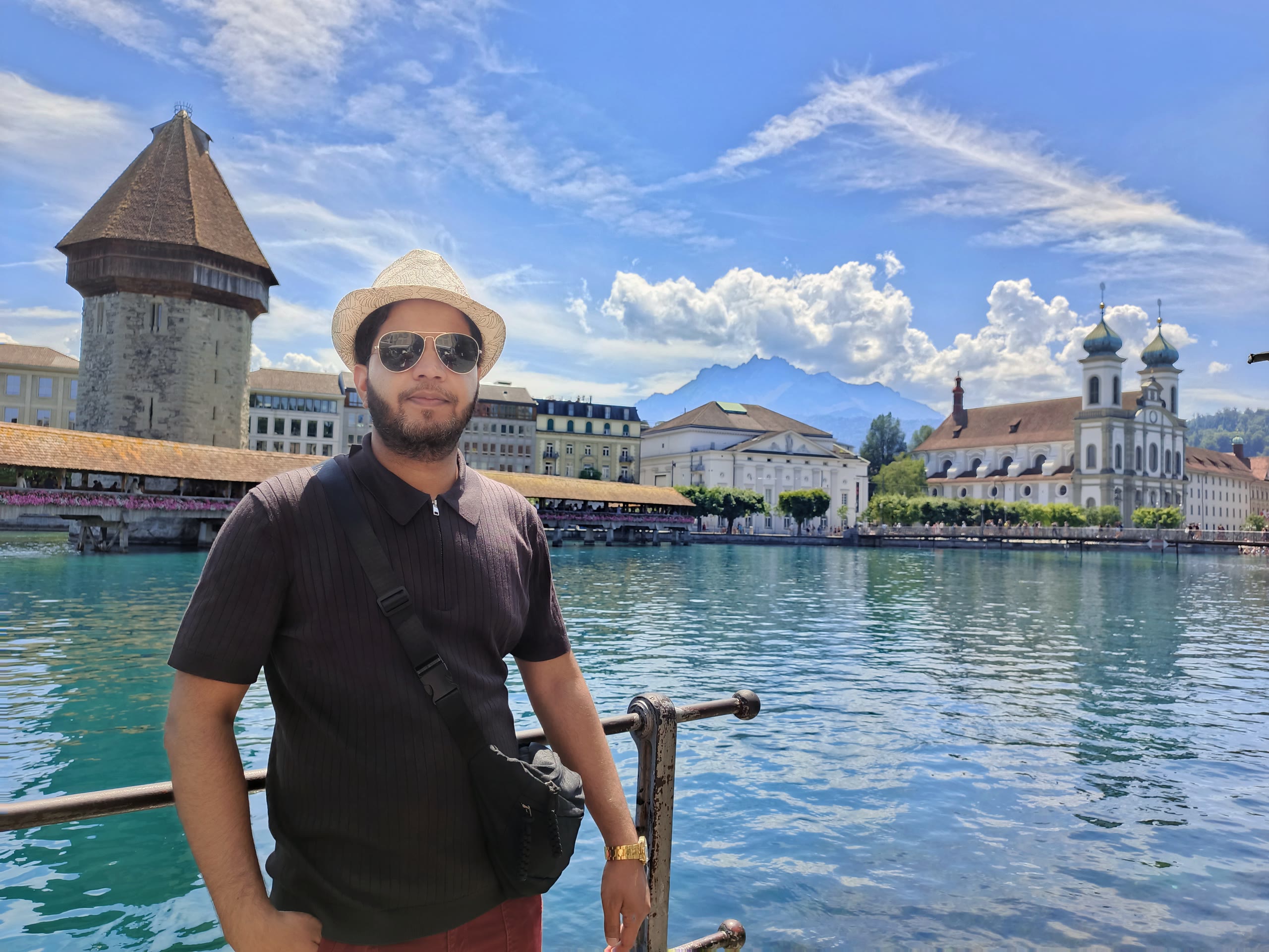 Lucerne — the old town and a golden-hour lake cruise