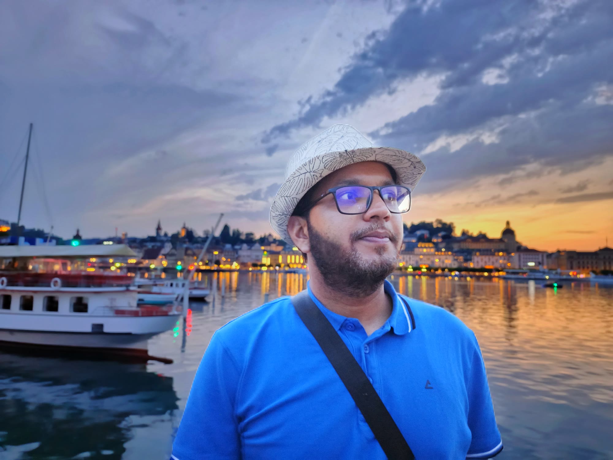 Lake Lucerne turns to gold — Lucerne, Switzerland